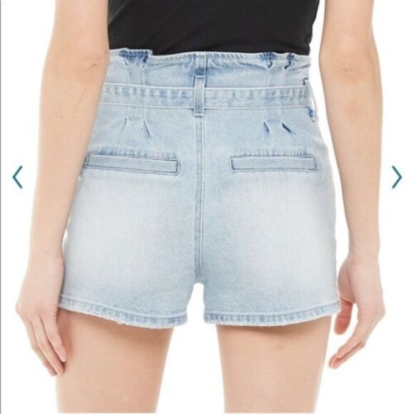 SO Paperbag Waist High Rise Vintage Mom Shorts - Picture 2 of 11